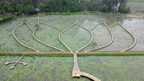 istock Drone Shoot Mua Cave Lake at Ninh Binh 2188212540