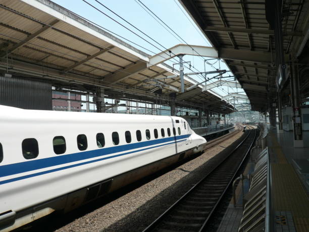 Rail System Vehicle Equipment. High-speed train.