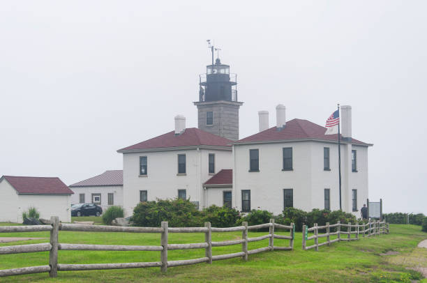 istock beavertail lighthouse jamestown rhode island 2188215934