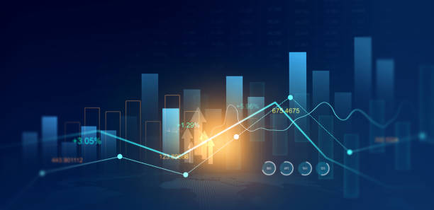 istock Financial marketing graph and profit stock market.Analyzing data sales and financial graph chart. Business development strategy,analysis and planning. 2188234275