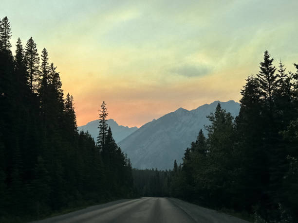 istock Sunset in the Rocky Mountains of Canada. 2188234893
