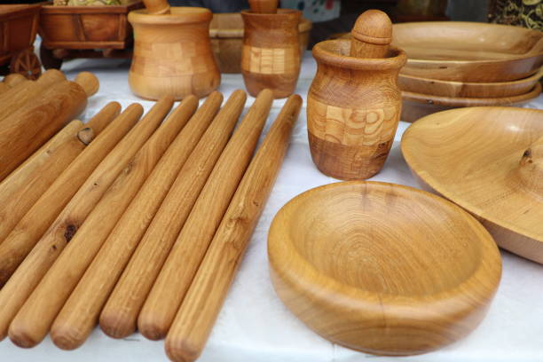 istock Beautifully Crafted Wooden Kitchenware and Unique Home Decor Items for the Perfect Space 2188241417