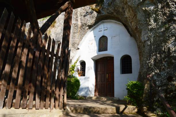 istock Orthodox church in the rock 2188250259