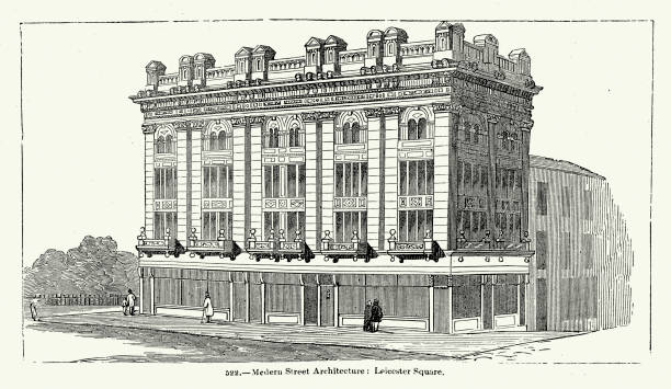 istock Victorian Street Architecture, Leicester Square, London, Victorian 1840s 19th Century 2188252105