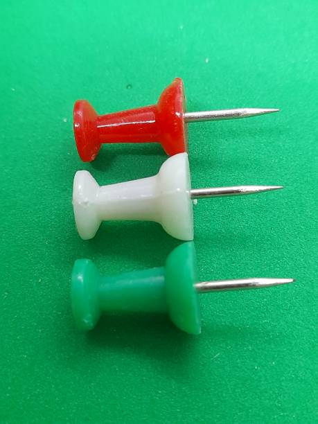 istock Hungarian national color paper clip pins 2188273532