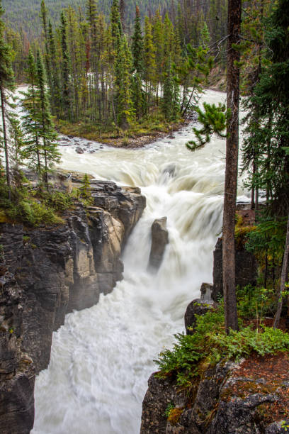istock Athabasca Falls along the Icefields Parkway in Alberta Canada. 2188280943