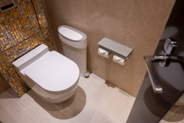 istock Toilets in luxury hotel bathrooms 2188283135