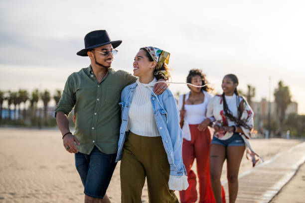 istock Group of Diverse Friends Enjoying a Beach Walk 2188285783