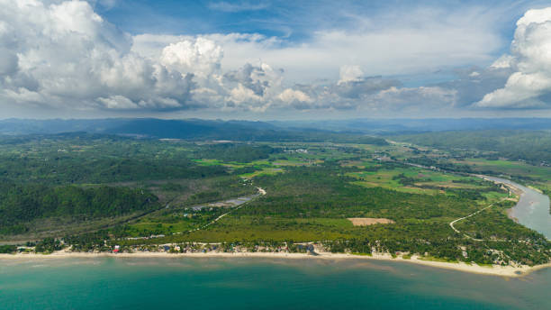 istock Aerial drone of Beautiful tropical beach 2188287593
