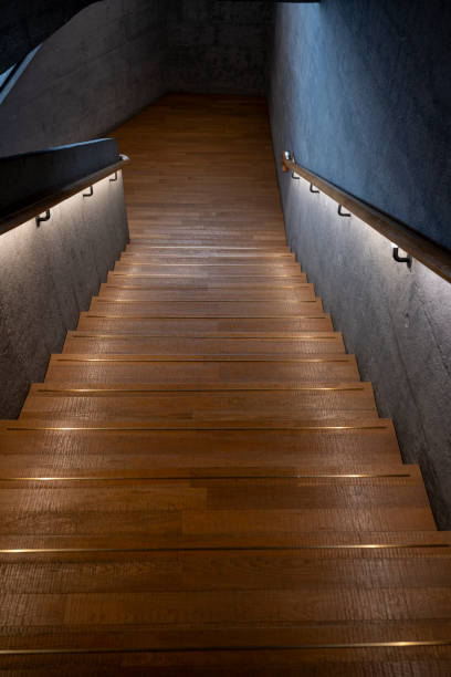 istock Wooden and concrete stairs 2188287713