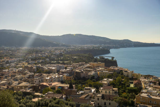 high angle view of Amalfi Coast