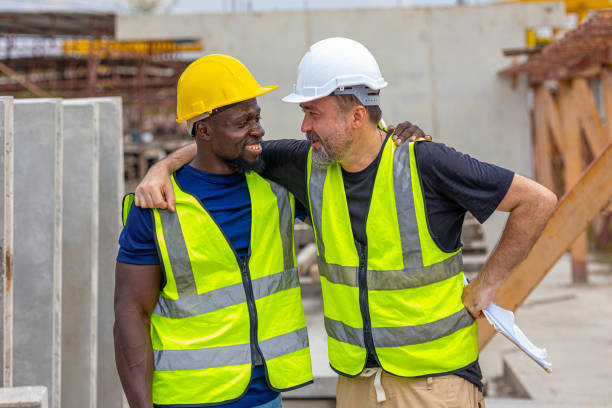 istock Partnership between cultures in a factory 2188299977