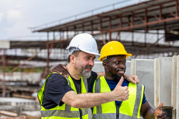 istock Partnership between cultures in a factory 2188300010