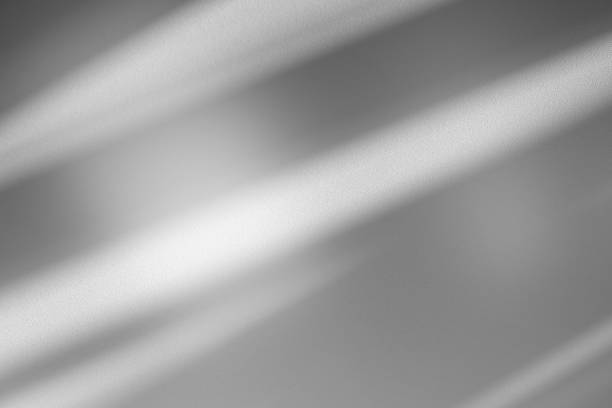 istock Wall interior background, studio and backdrops show products.with shadow from window color white . background for text insertion and presentation product 2188306377