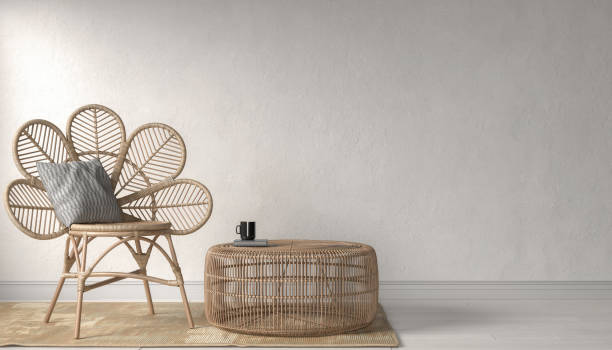 istock 3d rendering of a mock-up with a bright wall. 2188308259