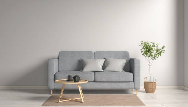 istock 3d rendering of a mock-up with a bright wall. 2188308297