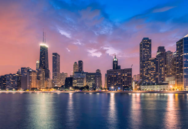 istock Downtown of Chicago Magnificent Mile 2188308693