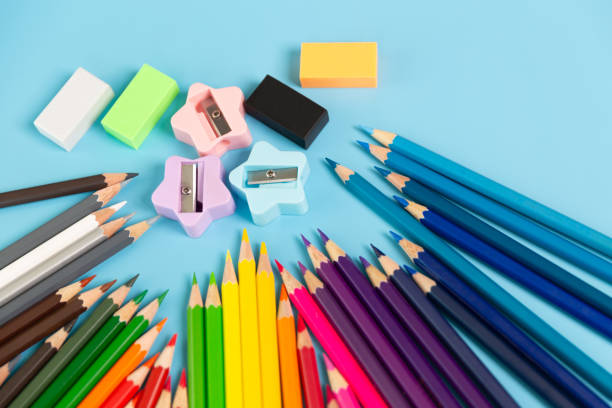 istock Idea of education and learning in classroom leads children and students to study diligently, aiming for graduation and success, enhancing their cognition throughout their school years. paint, pastel 2188310220