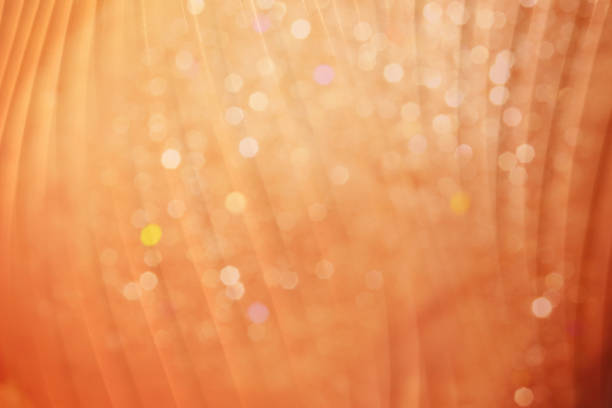 Abstract blurred elegant light pastel bokeh background with glowing lights for design element ideas.
