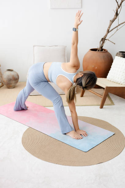 istock Strength and Serenity: A Yoga Instructor's Practice in Focus 2188311892
