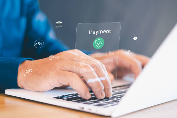 istock Online Payment Transactions Safety and efficiency for online payment transactions 2188312349