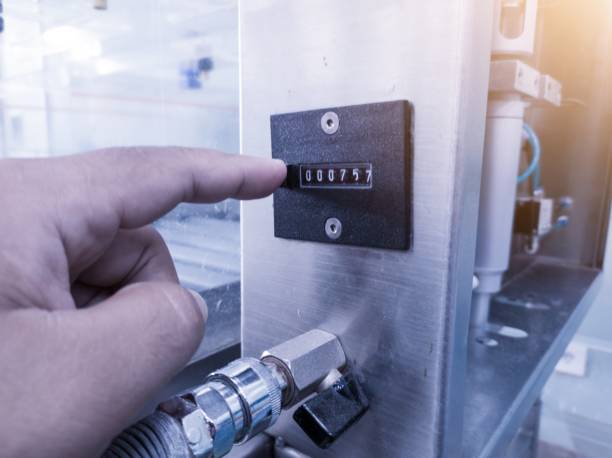 istock The hand man push the reset counter number on machinery. 2188324057