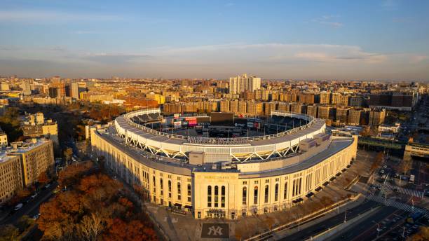 New York City, United States – October 04, 2022: The iconic Yankee Stadium located in the Bronx, New York City.
