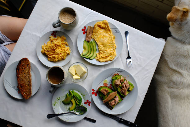 tasty sunday morning brunch breakfast to wake up with energy