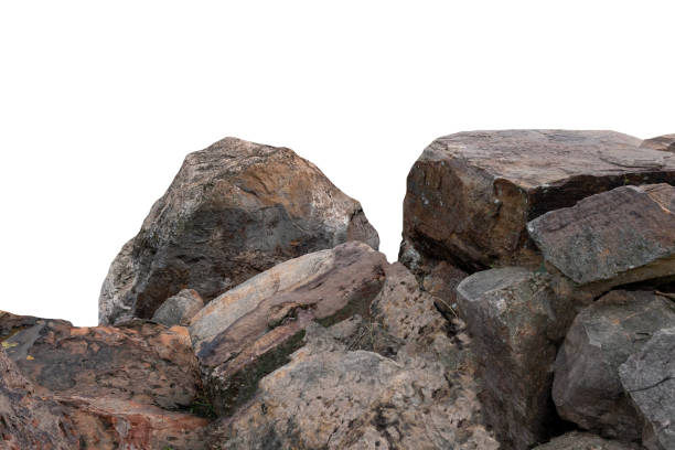 istock The trees.Rocks and Stone on the Mountain .Isolated on White background with clipping path 2188332935