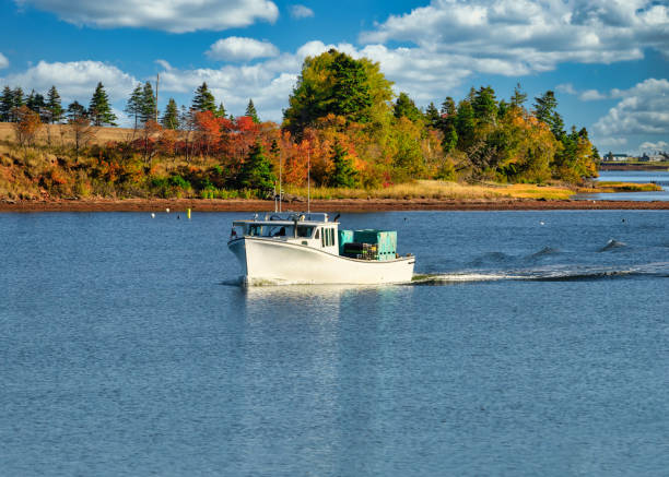 Lobster Fishing Boat