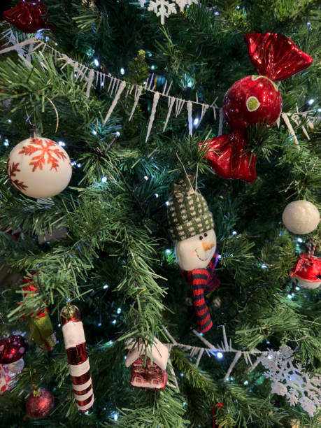 istock Christmas decorations on the Christmas tree close-up 2188340104