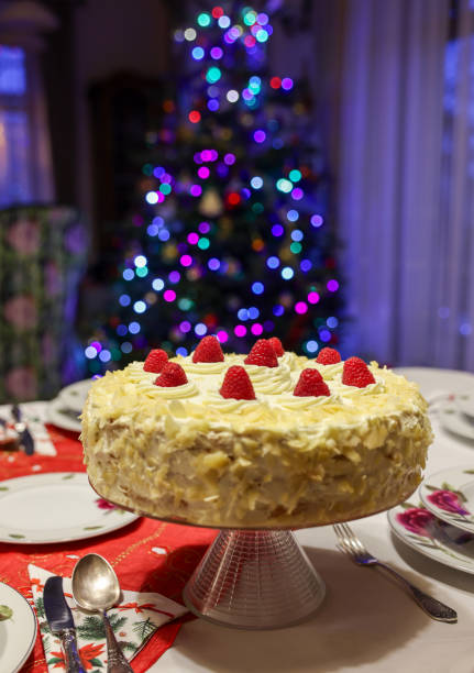istock A delicious and tempting cake decorated with almonds and raspberries 2188340480