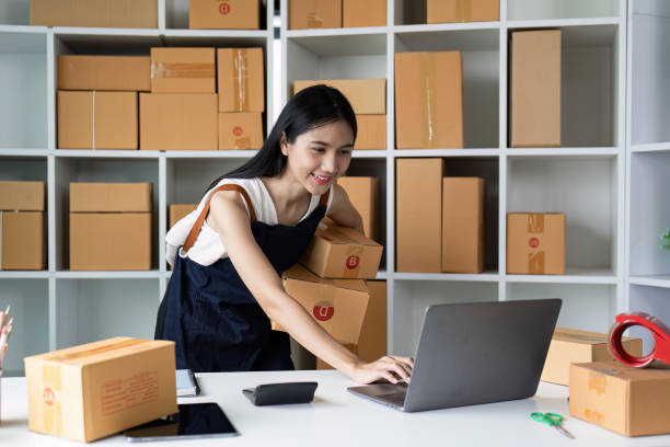 istock Young Entrepreneur Managing Startup Business Operations with Technology in a Modern Office Environment 2188340613