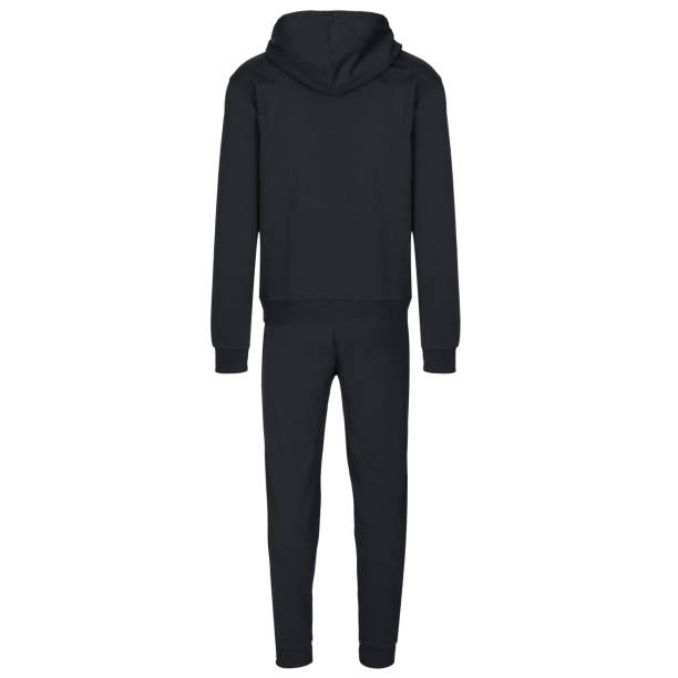 istock Back View of Black Tracksuit with Hoodie 2188346049