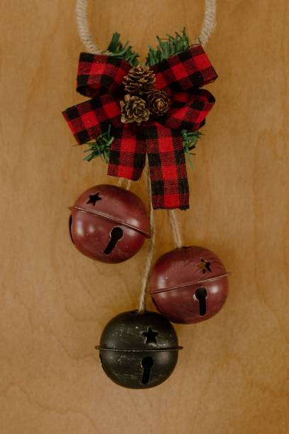 istock Festive holiday jingle bell decoration 2188350378
