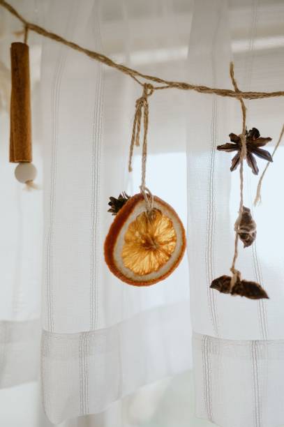 istock Dried orange and star anise decor 2188350424