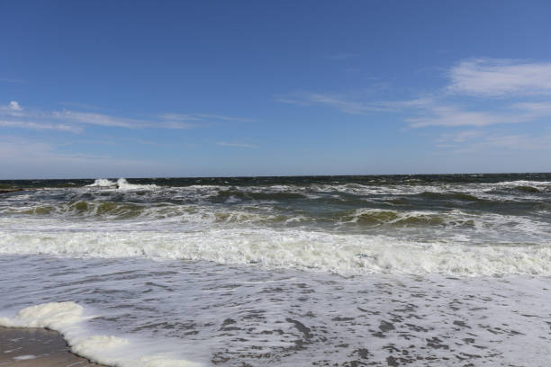 istock Sunny Coastal Waves under a Clear Blue Sky 2188350492