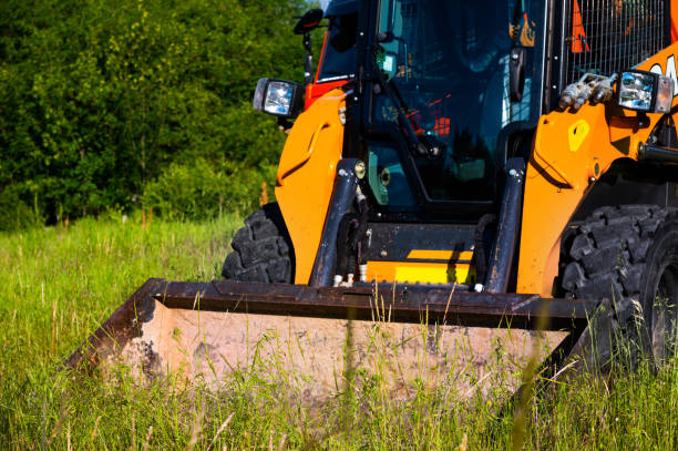 istock Small-sized construction special equipment in a natural location. The concept of using not full-size equipment 2188357614