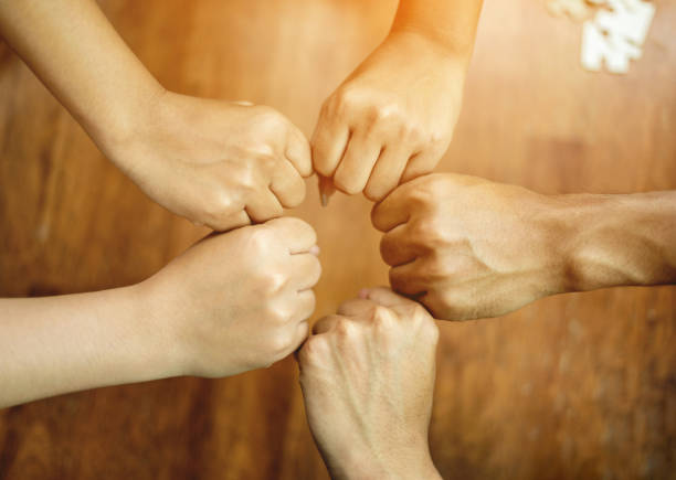 Teamwork and cooperation, encouragement for good teamwork, successful teamwork goals