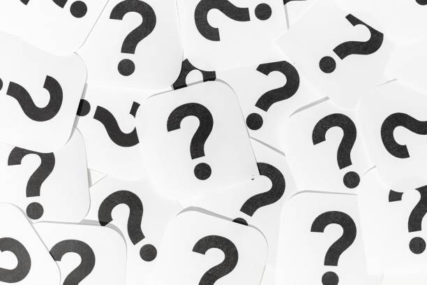 istock Top view of Question mark background 2188382694