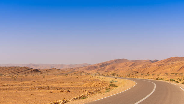 istock Long road through the Moroccan desert 2188388300