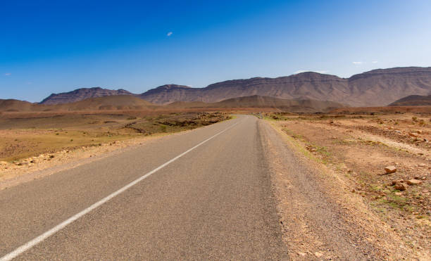 istock Long road through the Moroccan desert 2188388797