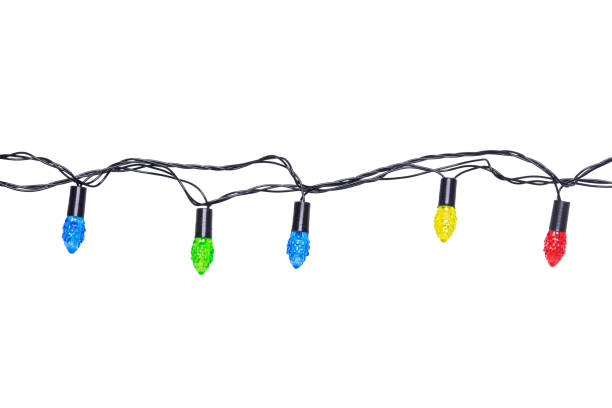 istock String of christmas lights isolated on white background With clipping path 2188389410