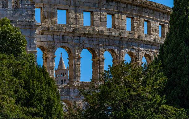 istock Amphitheater arena for gladiator fights in Pula 2188395771