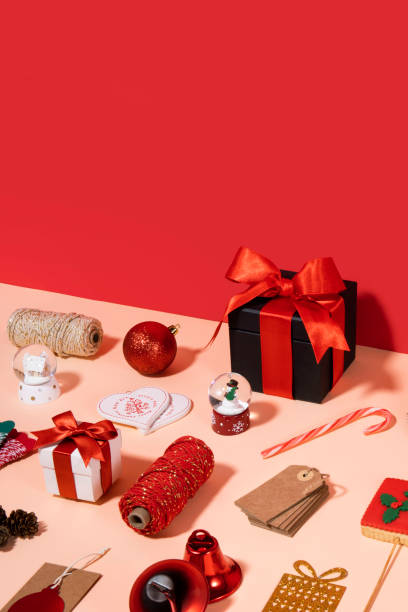 Christmas Knolling with Christmas Decorations