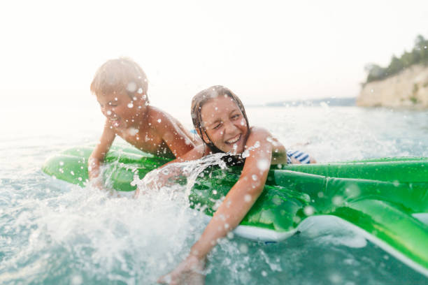 istock Splashing in the water 2188423328