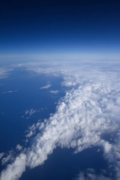 istock View of cloud, sea and sky from Airplane 2188445228