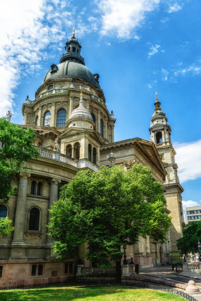 istock St.Stephen Basilica in Budapest at daytime. Side View. 2188453186