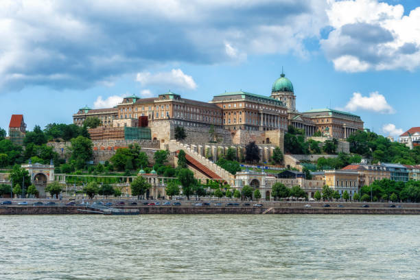 istock Budapest Royal Castle at day time from Danube river, Hungary. 2188453221