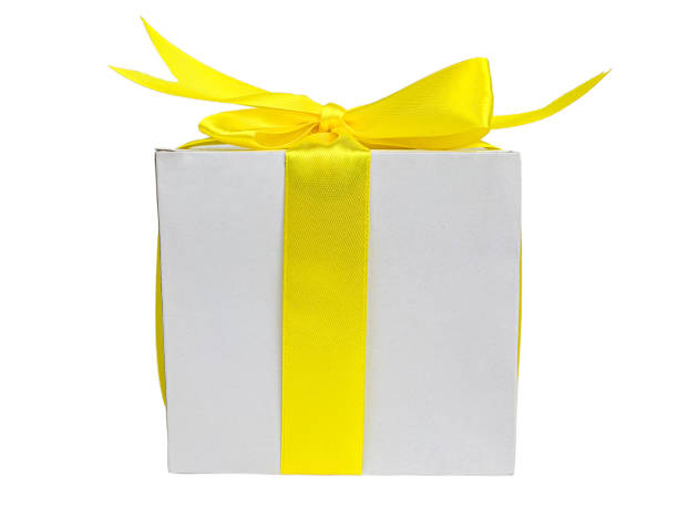 istock Gift box with ribbon isolated on white background 2188455937